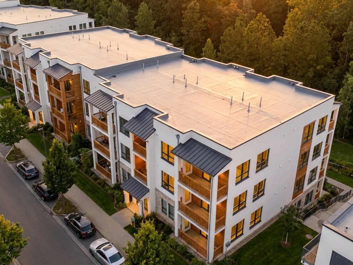 Flachdacharbeiten in Großauheim – Ihr Dach in guten Händen