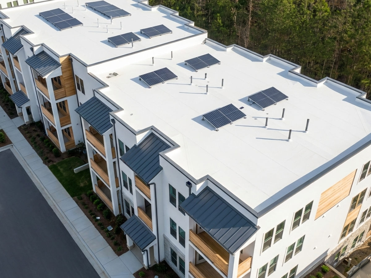 Flachdacharbeiten in Weststadt – Sicher und langlebig