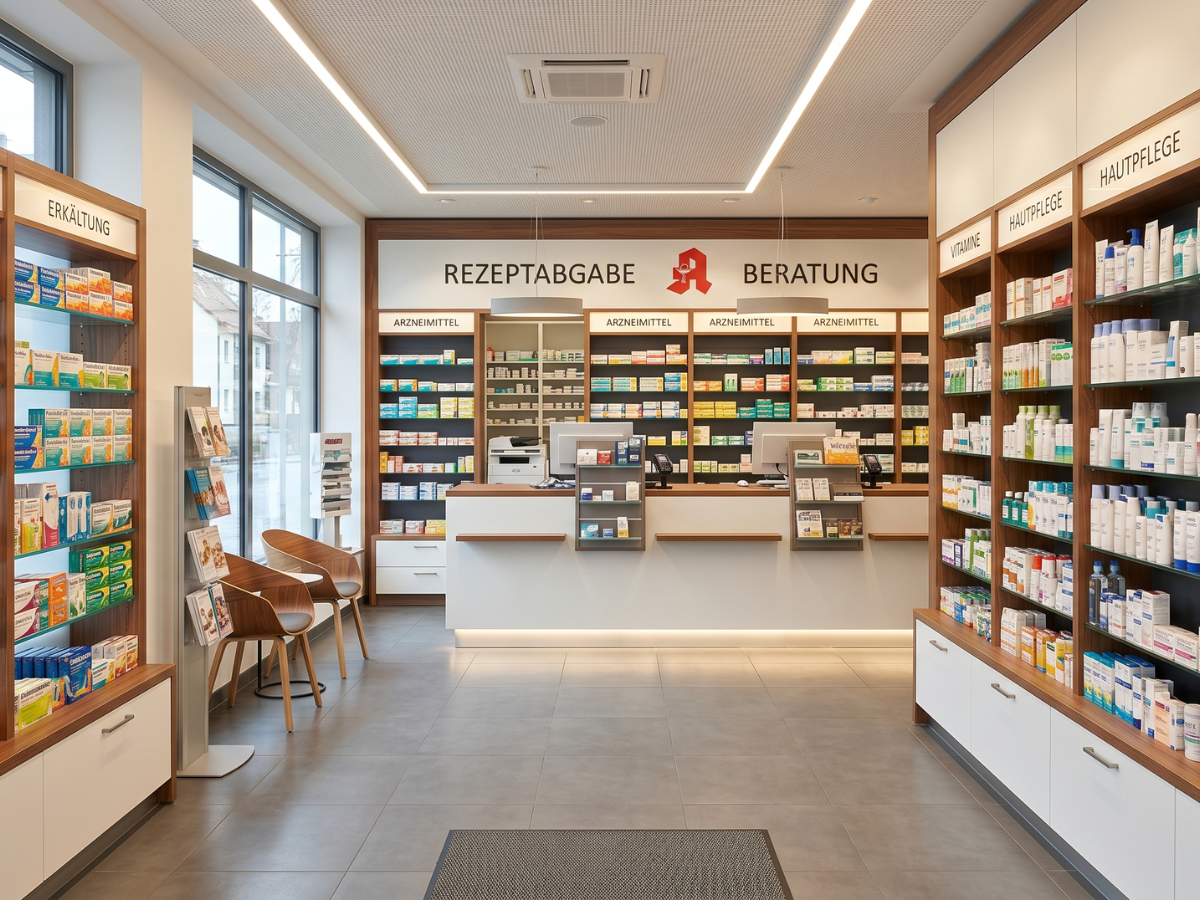 Vorteile einer durchdachten Apothekeneinrichtung