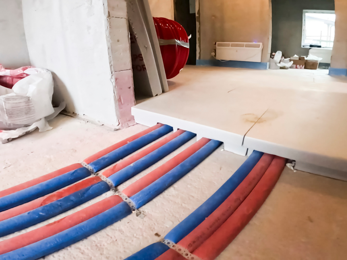 Moderne Heizungsinstallation rund um den Münchner Ring