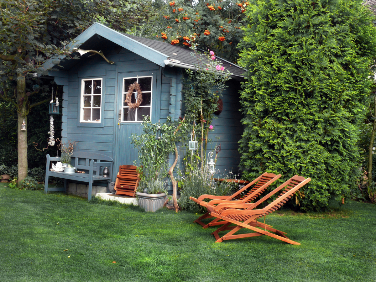 Praktische Vorteile eines Gartenhauses